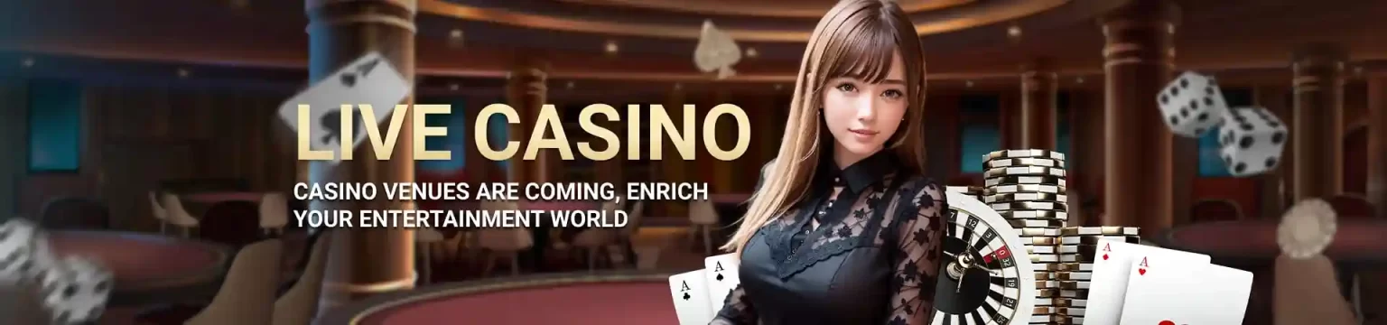 QQPH live baccarat table with real dealer interaction